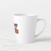 La paix latte Mug (Droite)