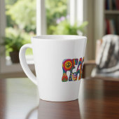 La paix latte Mug