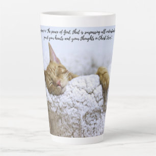 La Paix Qui Passe Tout...Chat Voyage Mug -