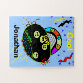 La Paix Signes Joyeux Puzzle Spacship (Horizontal)