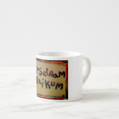 la "paix soit à vous" des tasses d'esspresso (Devant droit)