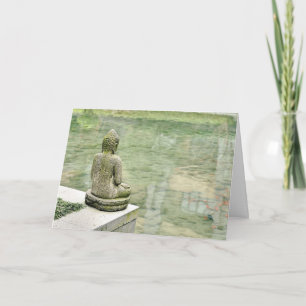 La paix vient de. Carte de citation de Bouddha