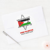 LA PALESTINE LIBRE : LE PLUS GRAND AUTOCOLLANT DE (Enveloppe)