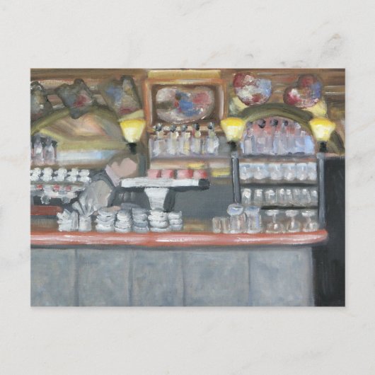 La Palette Cafe' Briefkaart (Voorkant)