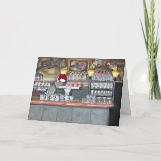 La Palette Christmas Feestdagen Kaart (Voorkant)