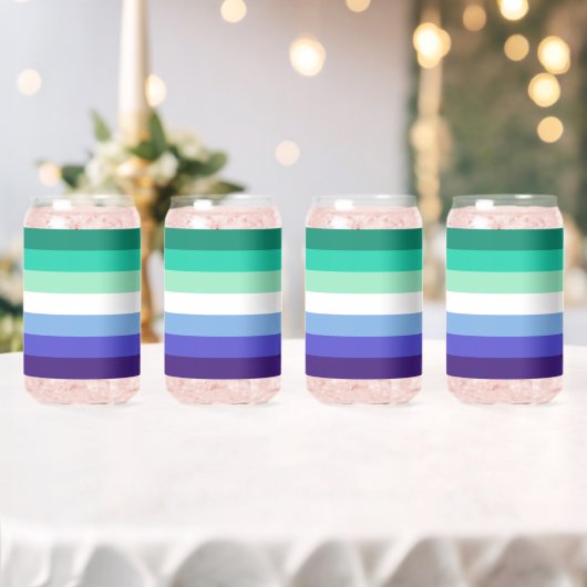 La palette de drapeau des hommes gays trans-inclus (Insitu (Mariage))