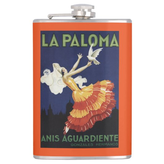 La Paloma - Bevordering van het dienstrooster Anis Heupfles (Voorkant)