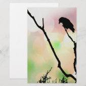 La papeterie Lonely Crow (Devant / Derrière)