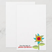 La papeterie personnalisée des enfants d'amusement (Devant / Derrière)