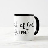 La Parole de Dieu est Suffisante Mug (Devant droit)