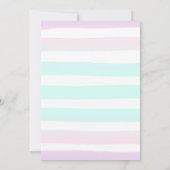 La partie aiment une invitation d'anniversaire (Dos)