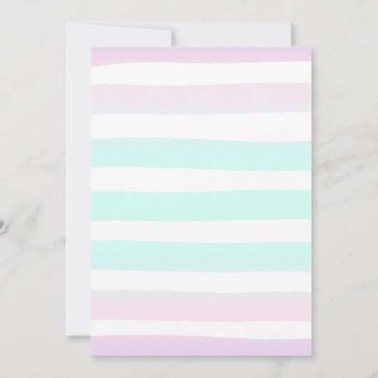 La partie aiment une invitation d'anniversaire (Dos)