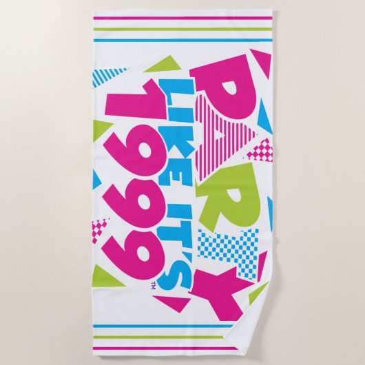 La partie comme elle est 1999® - serviette - DES (Devant)