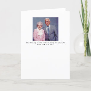 La partie comme elle est carte de voeux de 1959