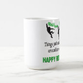 La partie de retraite Monkeys la tasse drôle (Centre)