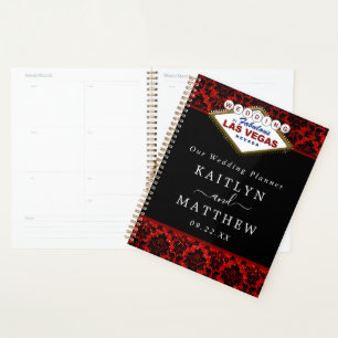 La Parties scintillant Damask Las Vegas Mariage Co