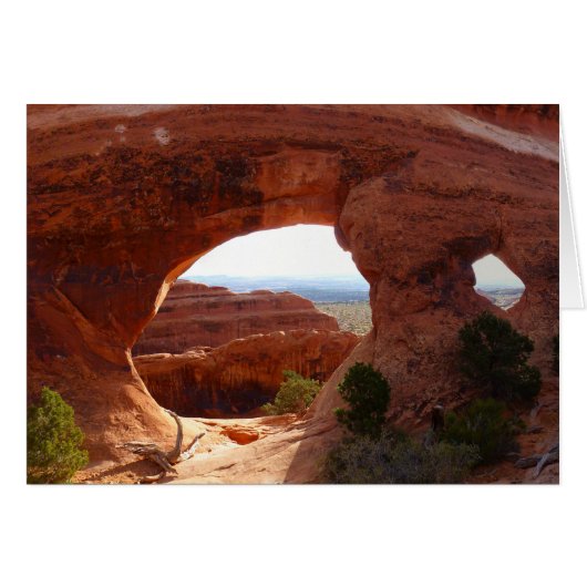 La partition Arch I dans le parc national des Arch (Devant horizontal)