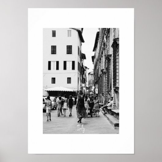 La Passeggiata Poster (Voorkant)