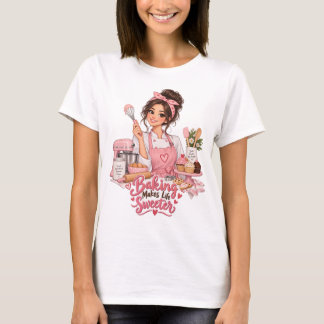 La pâtisserie rend la vie plus douce T-Shirt de bo