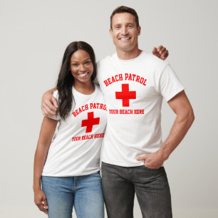 La patrouille de plage personnalise T-shirt