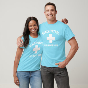 La patrouille de plage personnalise T-shirt