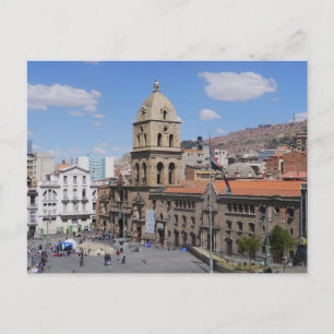 La Paz, Bolivia Briefkaart