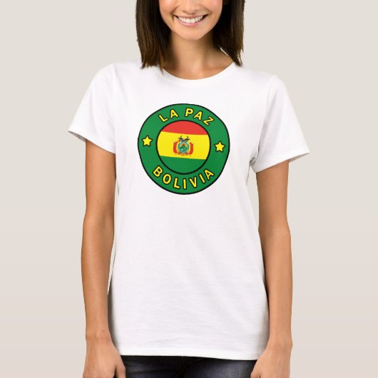 La Paz Bolivia T-shirt (Voorkant)