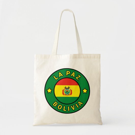 La Paz Bolivia Tote Bag (Voorkant)