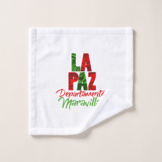 La Paz departamento maravilla Bad Handdoek (Wasdoekje)