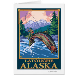 La pêche à la mouche - Latouche, Alaska