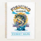 La pêche arrive. Le whisky aide! (Devant)