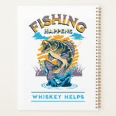 La pêche arrive. Le whisky aide! (Dos)