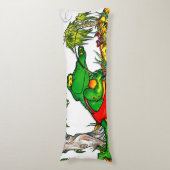 La pêche au crocodile | Coussin corporel 51 cm x 1 (Devant (Vertical))