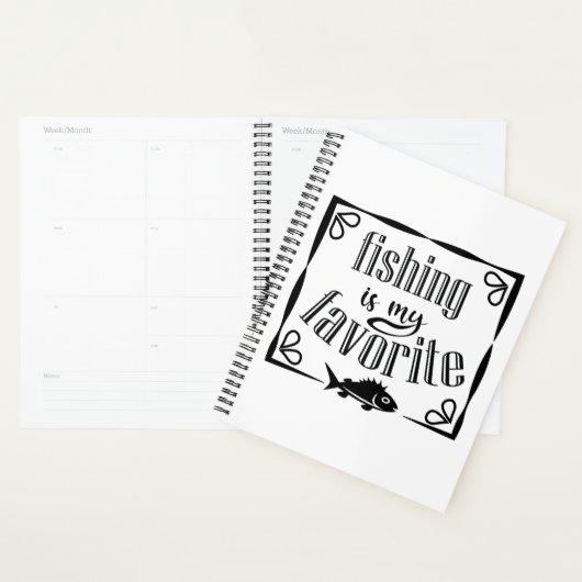 La pêche est ma citation préférée (Devant avec enveloppe)