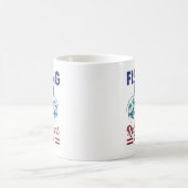 "La Pêche Est Mon Régime De Retraite Mug (Centre)