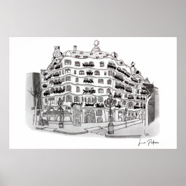 La Pedrera - Casa Milá (Barcelona) Poster