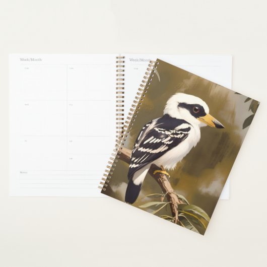 La peinture australienne Kookaburra, (Devant avec enveloppe)