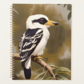 La peinture australienne Kookaburra, (Devant)