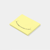 La pensée de vous post-it (Incliné)
