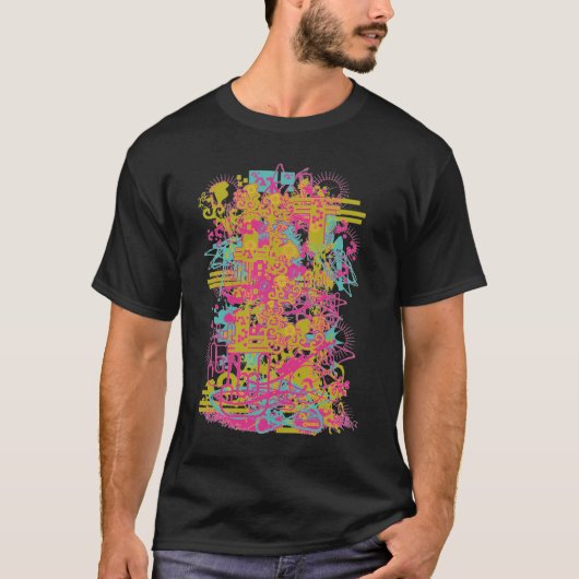 la perception enregistre le T-shirt de (Devant)