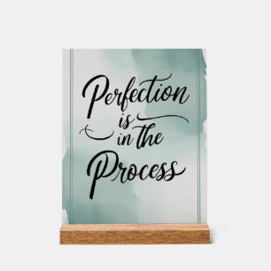 La perfection est dans le processus