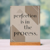 La perfection est dans le processus (Neutre)