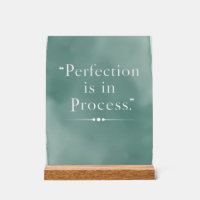 La perfection est dans le processus