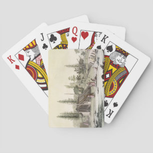 La Perouse in Port Francesci (kleurentraving) Speelkaarten