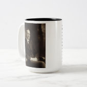 La persistance éponge la tasse à deux tons de 15 (Devant gauche)