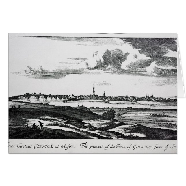 La perspective de la ville de Glasgow (Devant horizontal)