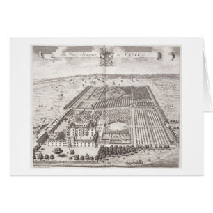 La perspective occidentale de Knole, de