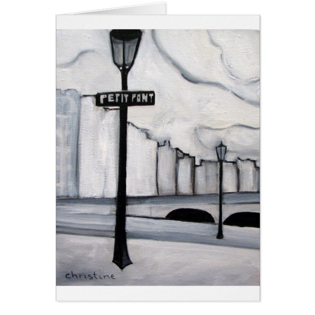 La petit Pont, Paris France (Devant)