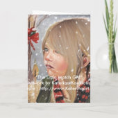 La petite carte fille Match (Dos)