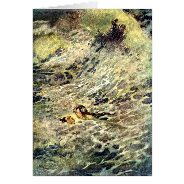 La Petite Carte Sirène (Devant)